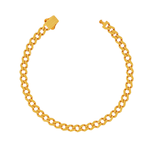 22k 916 Gold Double Coco Bracelet 12MM & 13MM - Etsy