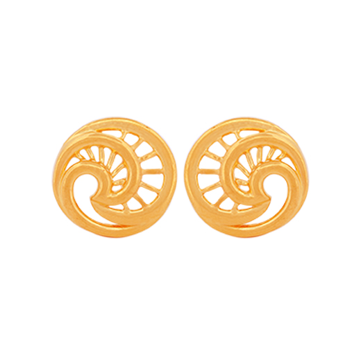 Gold Ocean Swirl - Devi Jewellers